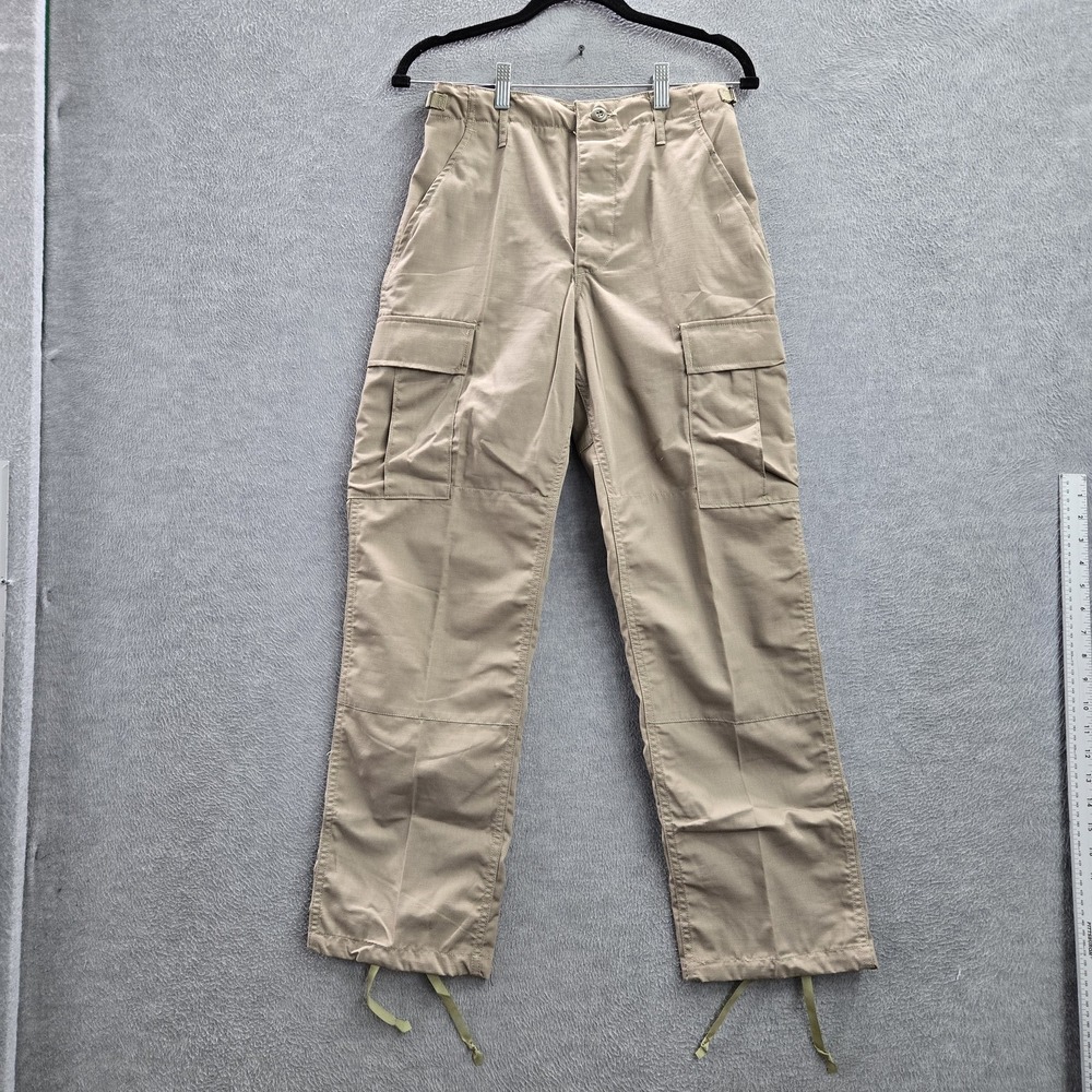 Propper Men Pants XSS Brown Cargo Ripstop BDU Trouser Gorpcore Button 29" NWT‎